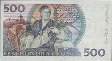 Swedish 500 Kronor (1986): Reverse