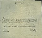 Swedish 3 Riksdaler Specie (22-3-1815): Front